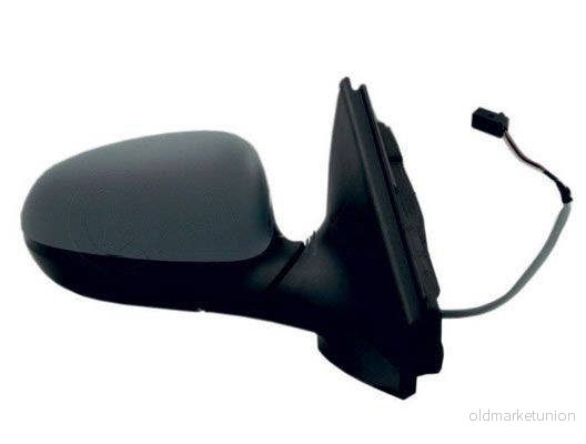 Rétroviseur extérieur Alkar 6140568 droit avec couche d'apprêt électrique chauffant, capteur de température, teinté en bleu, convexe pour véhicul
