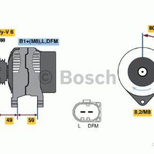 BOSCH 0 986 041 310 Alternateur 14V 90A VOLKSWAGEN: Golf 5, Polo IV 3/5 portes, V SEAT: Ibiza 3, 4, Leon II portes 3165141242652 BOSCH 0 986 041 310 Alternateur 14V 90A VOLKSWAGEN: Golf 5, Polo IV 3/5 portes, V SEAT: Ibiza 3, 4, Leon II portes 3165141242652